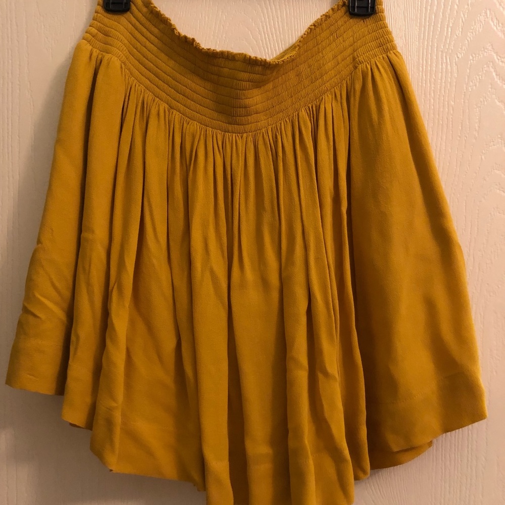 Pleated Mini Skirt